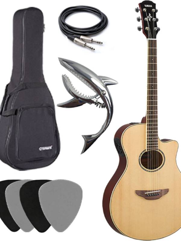 APX600 NATURAL (Acoustic/Electric Guitar - Body Shape : Thin-Line Cutaway - Natur...