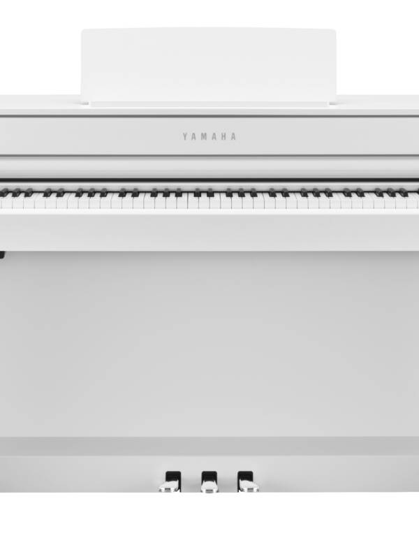 Yamaha Clavinova Digital Piano with Bench - White