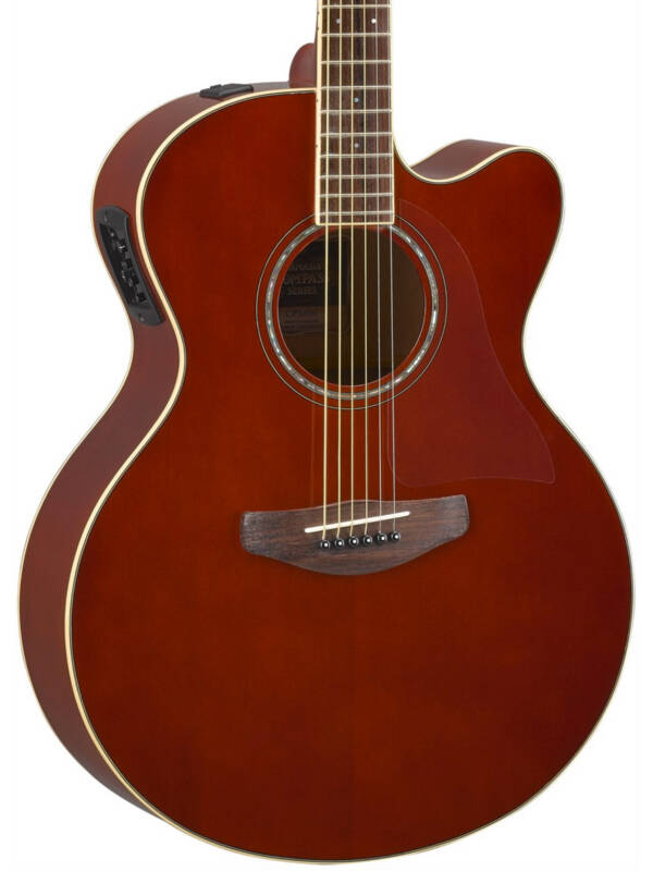 CPX600 ROOT BEER (Acoustic/Electric Guitar - Shape : Medium Jumbo Cutaway - Root ...