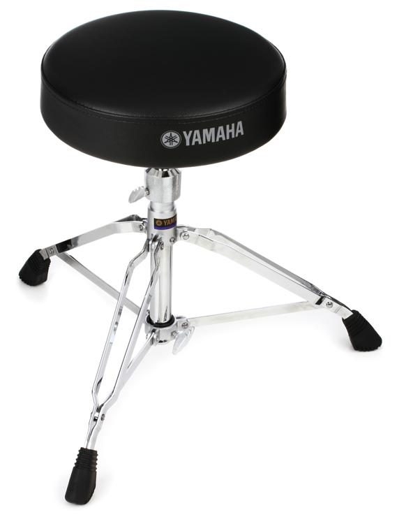 eavy weight, double-braced, screw height adjustment, round seat stool