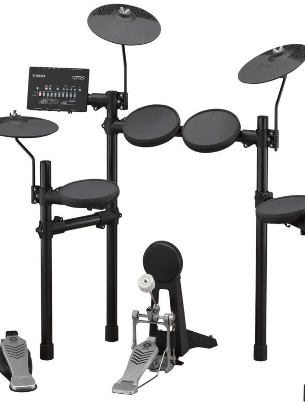 DTX432K (Electronic Drum Set, USB/MIDI, and Mob. App, KP65 kick pad, FP6110A peda...