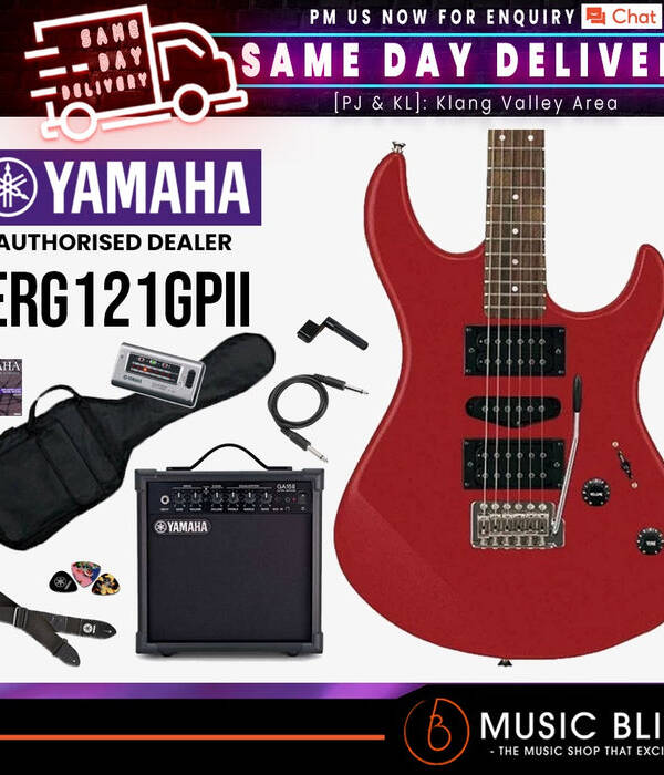 ERG121GPII RED (Electric Guitar Package - Neck Pickup : Humbucker/Ceramic - Metal...