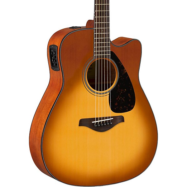 FGX800C SAND BURST (Acoustic-Electric Guitar - Shape : Traditional Western Cutawa...