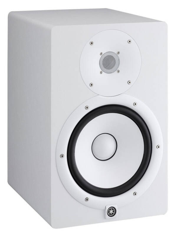 Yamaha Powered Studio Monitor 8" Woofer - 1" Tweeter - White
