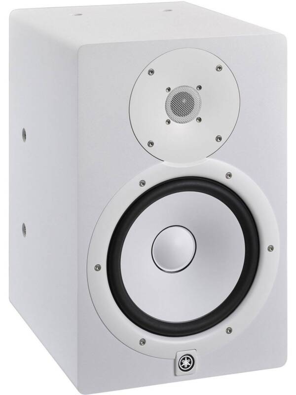 HS8I W (Yamaha Powered Studio Monitor 8" Woofer - Installation - 1" Tweeter - Whi...