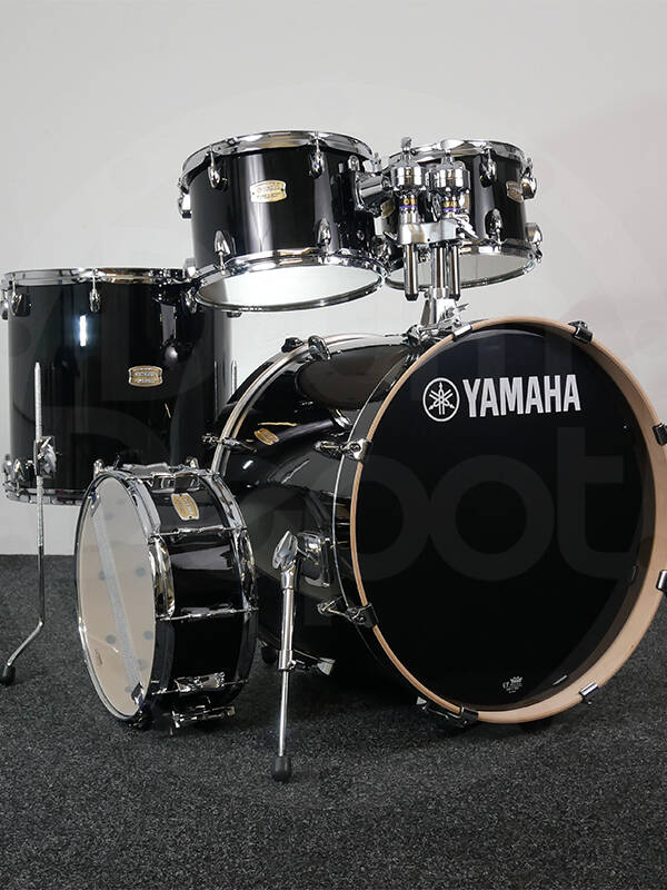 SBP2F5 RAVEN BLACK (Stage Custom Birch Acoustic Drum Kit 5-Piece Drum Set (Raven ...