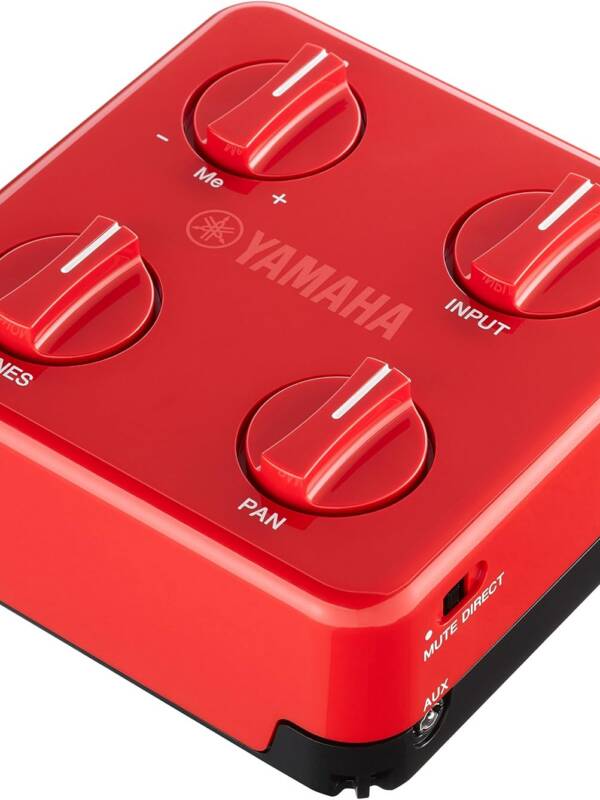 Yamaha Session Cake Portable Battery Powered Device Mixer, Red