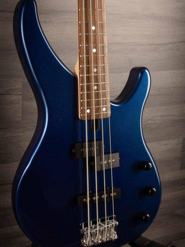 TRBX174 DARK BLUE METALLIC (Yamaha 4-String Passive Bass Guitar with a P/J Single...