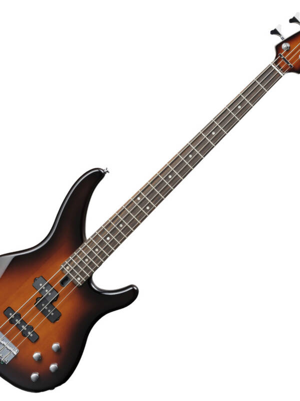 TRBX174 OLD VIOLIN SUNBURST (Yamaha 4-String Passive Bass Guitar with a P/J Singl...
