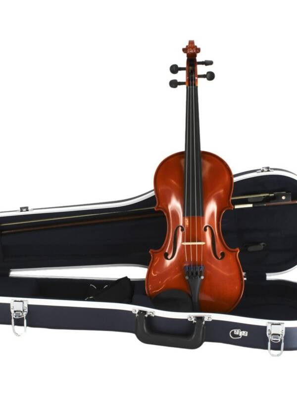4/4 Student Violin Outfit with Case, Bow, and Rosin