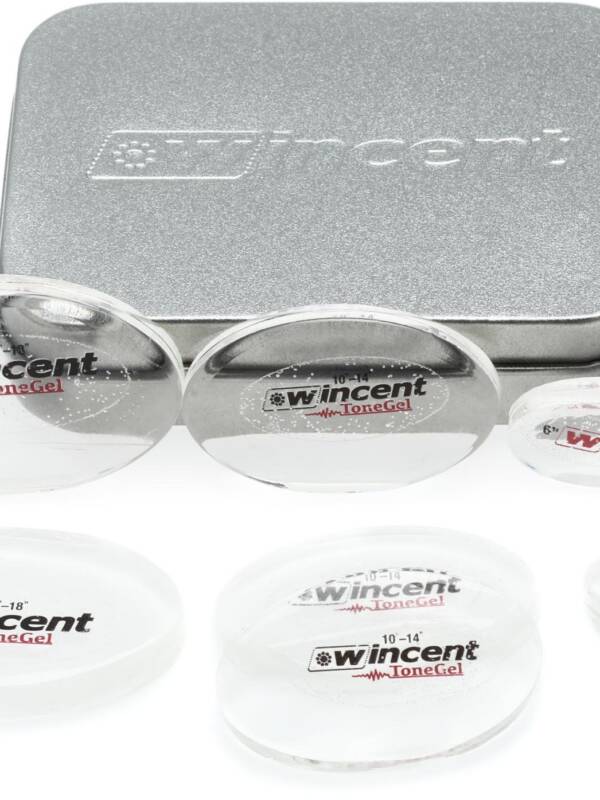 Wincent 5 pieces of clear tone gel in a cool tin